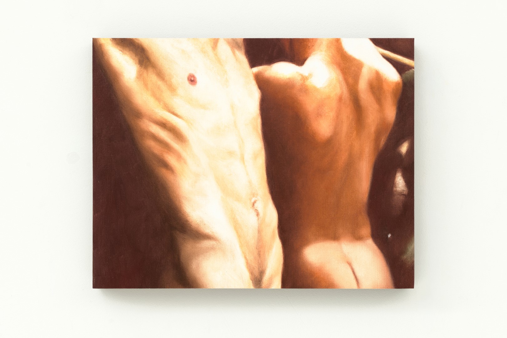 Sol (2026), 19 x 24.3 cm, oil on paper on panel (private collection)